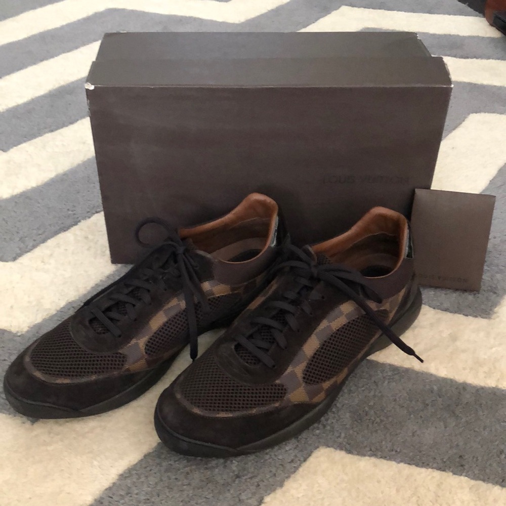 Louis Vuitton Brown Bigbang Sneakers